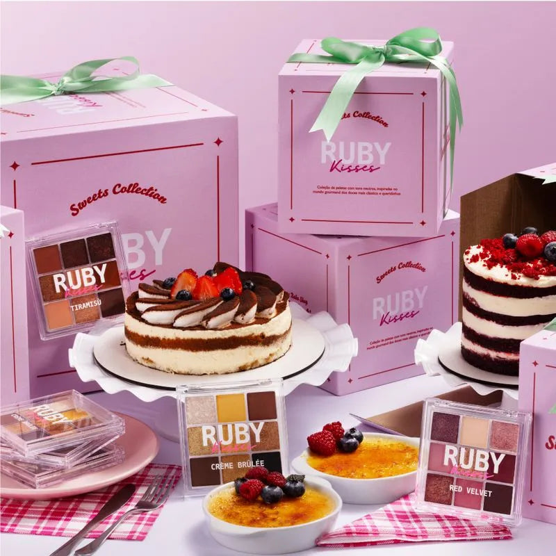 Paleta de sombra Ruby kisses