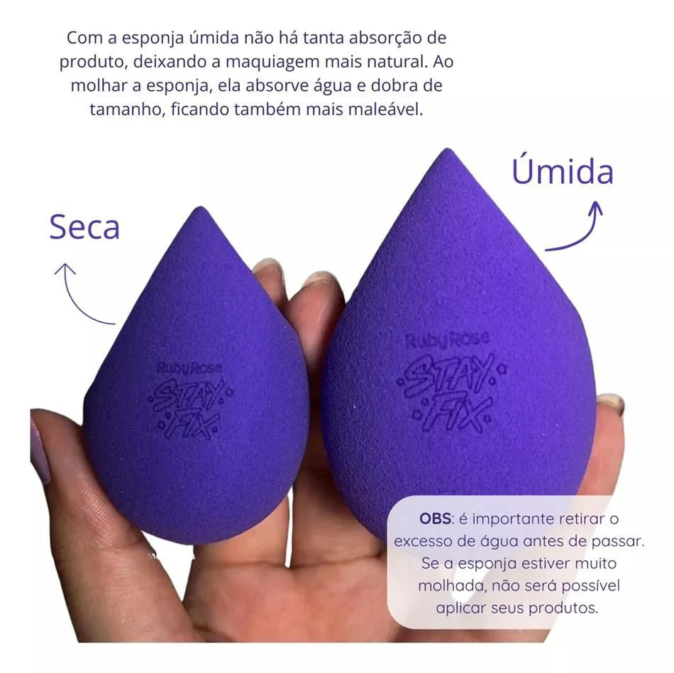 Esponja stay fix ruby rose