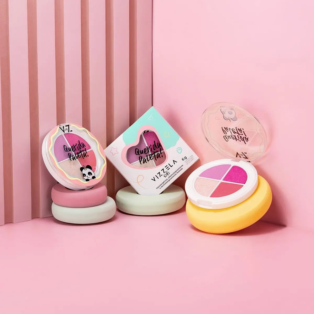 Vizzela Cosméticos Kids Querida Paleta