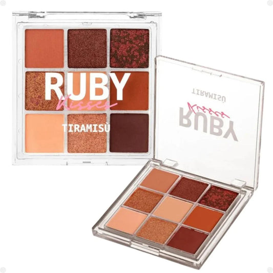 Paleta de sombra Ruby kisses