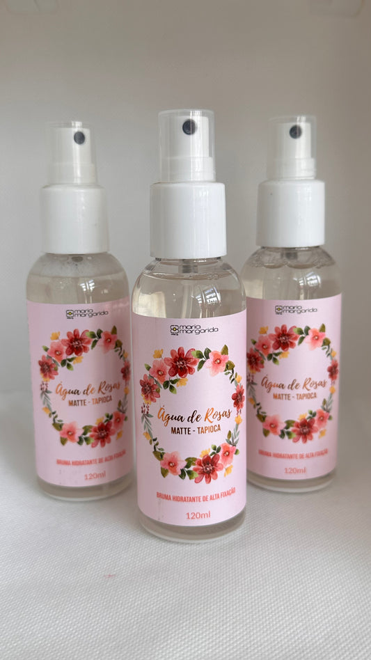 Agua de rosas mate tapioca: