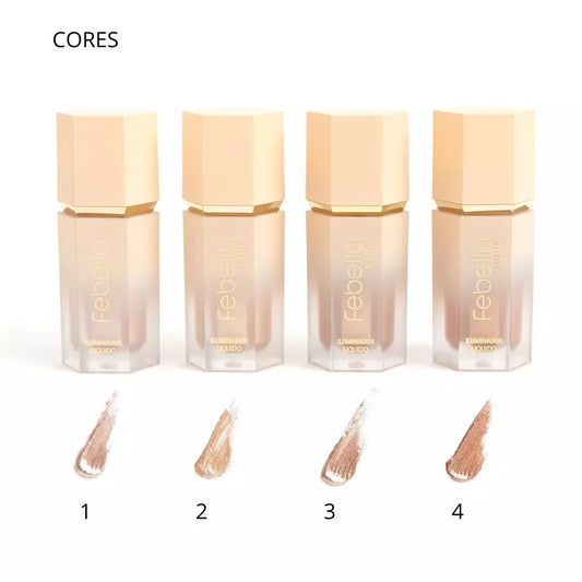 Iluminador liquido febella makeup