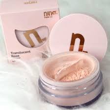 Pó Facial Translucent Rosê nina makeup